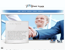 Tablet Screenshot of fasttracksolutions.ae
